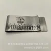 Porta-Notas Clip de Metal Criativo - Clip de Metal para Dinheiro de Latão, Clip para Notas, Clip para Caderno