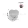 Joyería para Piercing de Titanio F136 de Cuerpo Completo Transfronteriza Piercing para Cartílago de la Oreja con Forma de Cruz Estrella Luna Corazón