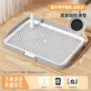 Inodoro para perros cuenco de arena para perros fábrica al por mayor entrenamiento de defecación para perros medianos y grandes artefacto de orina para perros con columna cuenco de orina para perros