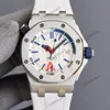 Relógio Masculino Mecânico Totalmente Automático Royal a Oak Série P Tipo Offshore à Prova d'Água com Luminoso