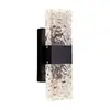 Lámpara de pared impermeable para exteriores, lámpara de pared de lujo moderno famosa en internet para patio exterior, jardín, pared exterior, entrada de villa, lámpara de pared resistente a la lluvia