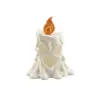 Luz de Vela Fantasma Impressa em 3D Vela de Halloween Celebração do Festival dos Fantasmas Ornamento Criativo