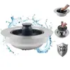 Núcleo de Fregadero de Acero Inoxidable Lavabo para Lavar Verduras de Cocina Tubería de Desagüe Accesorios Tubería de Desagüe de Fregadero de Lavavajillas Desagüe Anti-olor Salida de Agua