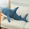 Almohada de Tiburón de Simulación Transfronteriza Juguete de Peluche Muñeco de Tiburón Cojín de Sofá Ah Almohada de Muñeco de Tiburón