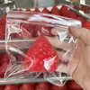 Juguete Squishy de Fresa Grande Brillante al Aceite Estilo Mismo de Xiaohongshu Transfronterizo, Simulación Realista de Comida, Artículo Popular de Celebridad de Internet, Juguete para Aliviar el Estrés Similar a Slime