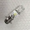 Faro LED para motocicleta Garra Sencilla P15D H6 H4 Ba20D 2835 12Smd Faro Bombilla de Coche