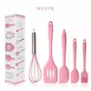 Ferramentas de Confeitaria para Iniciantes Utensílios Domésticos Batedor de Ovos de Silicone Raspador Pincel de Óleo