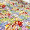 Algodón 40 Hilos Tela Coreana Estampado Digital Ilustración Tangmianjiang Tela Floral Ropa para Niños Ropa Familiar Bolsas Accesorios DIY