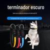 Coleira de LED luminosa Guanlian eletrônica recarregável por USB para gatos e cães disponível malha de tecido de destaque para coleira