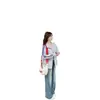 Jaqueta Cinza Coreana para Mulheres Primavera e Outono 2024 Nova Pequena Retrô Curta Casual Esportiva Moletom Jaqueta Outono