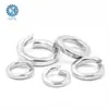 Suministro en stock arandela elástica de acero inoxidable 304 estándar DIN127 M3M4M5M6M8M10M12M16