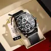 Reloj de Marca Suiza Nuevo Reloj para Hombre Multifunción Luminoso Reloj de Cuarzo Transmisión en Vivo Comercio Exterior Modelo Popular Dropshipping