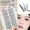 Cílios Postiços Sonho de Princesa Pequena Estrela com Tira Transparente! Cílios Individuais Naturais para um Look de Maquiagem Leve, Cílios para Uso Diário