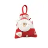 Bolsa de regalo de Navidad bolsa de caramelo tejida muñeco de Papá Noel bolsa de manzana para niños y estudiantes Bolsa de regalo de Navidad
