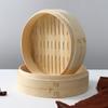 Vapor de Bambu Tecido à Mão Zhongfa Vaporizador de Três Camadas Pães Cozidos no Vapor Pães Cozidos no Vapor Utensílios de Cozinha Domésticos Atacado