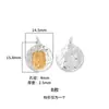 Nuevo Colgante Amarillo Zakhiram Dios de la Riqueza Plata S925 Chapado en Oro Estilo Tibetano Colgante Etiqueta para Colgar de Lado Accesorios