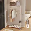 Perchero de Pie para Entrada, Colgador de Ropa para Interiores, Alquiler de Dormitorio, Perchero Engrosado
