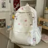 Mochila escolar de estilo japonés, caricatura linda y de personalidad relajada, alto valor estético, moderna y elegante, bolsa de doble hombro de gran capacidad
