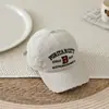 Gorra de Béisbol Informal Transfronteriza para Niños Estilo Coreano Letra B Personalizada Unisex para Bebés de 3 a 8 Años Nuevo Sombrero para el Sol