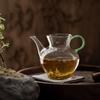 Taza de té de cristal para compartir, Tetera transparente para té verde, Tetera estilo Song, Separador de té, Jarra de té resistente al calor, Vidrio simple resistente al calor