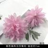 Flor Artificial Flor Rosa Cabeça Flor DIY Adereços para Fotografia de Casamento Chapéu de Solteiro Acessórios Adorno de Cabeça Grampo de Cabelo Pacote de Material de Flor Combinando