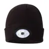 Amazon Gorro Cálido con Luz LED Ovalada Iluminación Exterior Luz de Advertencia Gorro de Punto Recargable Linterna Frontal