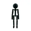 Popular Transfronterizo Figura de Palo Impresa en 3D Juguete Articulado Móvil Figura de Palo Creativa Modelo de Mano Adornos Decorativos