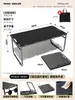 Mesa Dobrável para Viagens de Carro, Mesa Tática, Conjunto de Mesa e Cadeiras de Camping ao Ar Livre, Pequena Mesa de Chá, Mesa para Beber Chá, Mesa de Piquenique, Dobrável para Cozinha ao Ar Livre