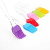 Escova de óleo de silicone pequeno cabo transparente de alta temperatura resistente molho de óleo de churrasco escova de bolo de creme de leite ferramenta escova