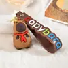 Lindo y Moderno Llavero de Capibara, Adorable Accesorio para Bolsa, Creativo Llavero de Coche Famoso en Internet