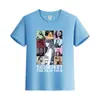 Camiseta de Algodón de Color Sólido de Manga Corta de Verano Ropa para Niños de Media Manga Ropa de Comercio Exterior para Padres e Hijos Ropa de Clase Camiseta Base Estampada con LOGO