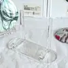 Base de marco de tarjeta soporte pequeño para tarjetas insignia acrílico almacenamiento soporte de exhibición de escritorio universal