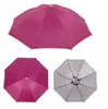 Chapéu de Sol, Chapéu de Guarda-Sol para Pesca, Chapéu Guarda-Sol Dobrável Montado na Cabeça para Proteção Solar, Guarda-Sol para Exterior para Pesca, Cor Arco-Íris