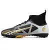 Zapatos de Fútbol de Caña Alta Transfronterizos para Adolescentes, Ag Clavo Largo y Multitacos Profesionales para Competición y Entrenamiento, Disponibles para Venta al por Mayor Zapatos de Fútbol Multitacos