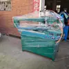 Máquina cortadora de letreros de placa de aluminio pequeña, corte automático, máquina prensadora de bordes redondos, letrero de placa reflectante, máquina neumática de corte redondo
