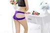 Fabricantes de bragas al por mayor sexy forma de I en la cadera sedoso transpirable moda tentación bragas 870