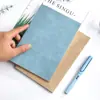 Pele para Caderno A5 Bloco de Notas Executivo com Sensação de Couro Portátil Manual de Trabalho para Conferências Fabricante Atacado Caderno de Couro