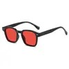 Nuevas Gafas de Sol Transparentes de Malla Cuadrada Estilo Callejero Protección UV para Rostro Redondo Gafas de Sol Unisex de Moda Gafas de Sol para Parejas