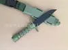 M9 faca de plástico modelo treinamento tático faca macia baioneta de plástico equipamento macio adereços decoração fã militar modelo Faca de guerra