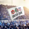 Bandeira da Copa do Mundo de 2026 Evento Esportivo Partida de Futebol Cerimônia de Abertura Cenário Atmosfera Decoração
