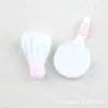 Capa de Celular DIY Acessórios de Resina Macaron Raquete de Tênis Badminton Atacado Chaveiro Cola Creme Grampo de Cabelo Brincos