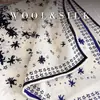 Nuevo pañuelo cuadrado de seda y lana estilo vintage francés para otoño e invierno, elegante pañuelo cuadrado chino con colores contrastantes en ambos lados, bufanda de seda y lana y calentador de cuello