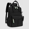 Bolso de mano casual para viajar, bolsa multifuncional para el día a día, mochila de color liso estilo outdoor, mochila de viaje ligera e impermeable