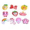 Accesorios para el Cabello de Niños, Pegatinas Lindas de Caricaturas para Flequillo, Frutas, Fresa, Arcoíris, Pinzas para el Cabello de Unicornio, Accesorios para la Cabeza, Accesorios para Bebés