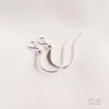 Ala Color-Preservante Oro Claro 14K Oro Real 18K Gancho Plano para Oreja Pendientes DIY Joyería Gancho para Oreja Accesorios Hechos a Mano Material