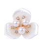 Moda Galvanoplastia Flor Perla Flor Corazón Joyería Aleación Accesorios DIY Ramillete Nupcial Abanico Materiales Hechos a Mano
