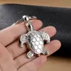 Llavero Creativo y Exquisito de Metal de Tortuga Tortuga Tortuga Colgante Pequeño Animal Personalizado Llavero Divertido y Lindo