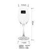 Copa de cristal transparente simple, copa de vino tinto, copa de vino para restaurante de hotel, copa de champán, venta al por mayor