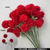 Arte Floral para Casamento Flor Vermelha Material de Fundo Decoração Ikebana Rosa Eucalipto Arranjo para Sala de Estar Interna