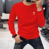 Sudadera Nueva de Lujo Ligero para Hombre Otoño e Invierno con Oso 3D, Ropa Versátil Casual para Hombre, Sudadera Gruesa Forrada de Polar, Marca de Moda Tendencia